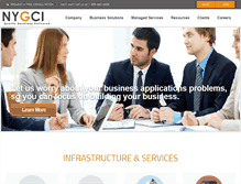 Tablet Screenshot of nygci.com